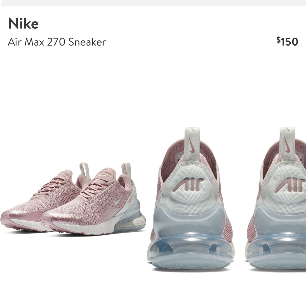 Nike Air Max 270 in Plum Chalk / White